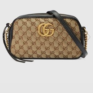 AUTHENTIC GUCCI GG MARMONT SMALL SHOULDER BAG